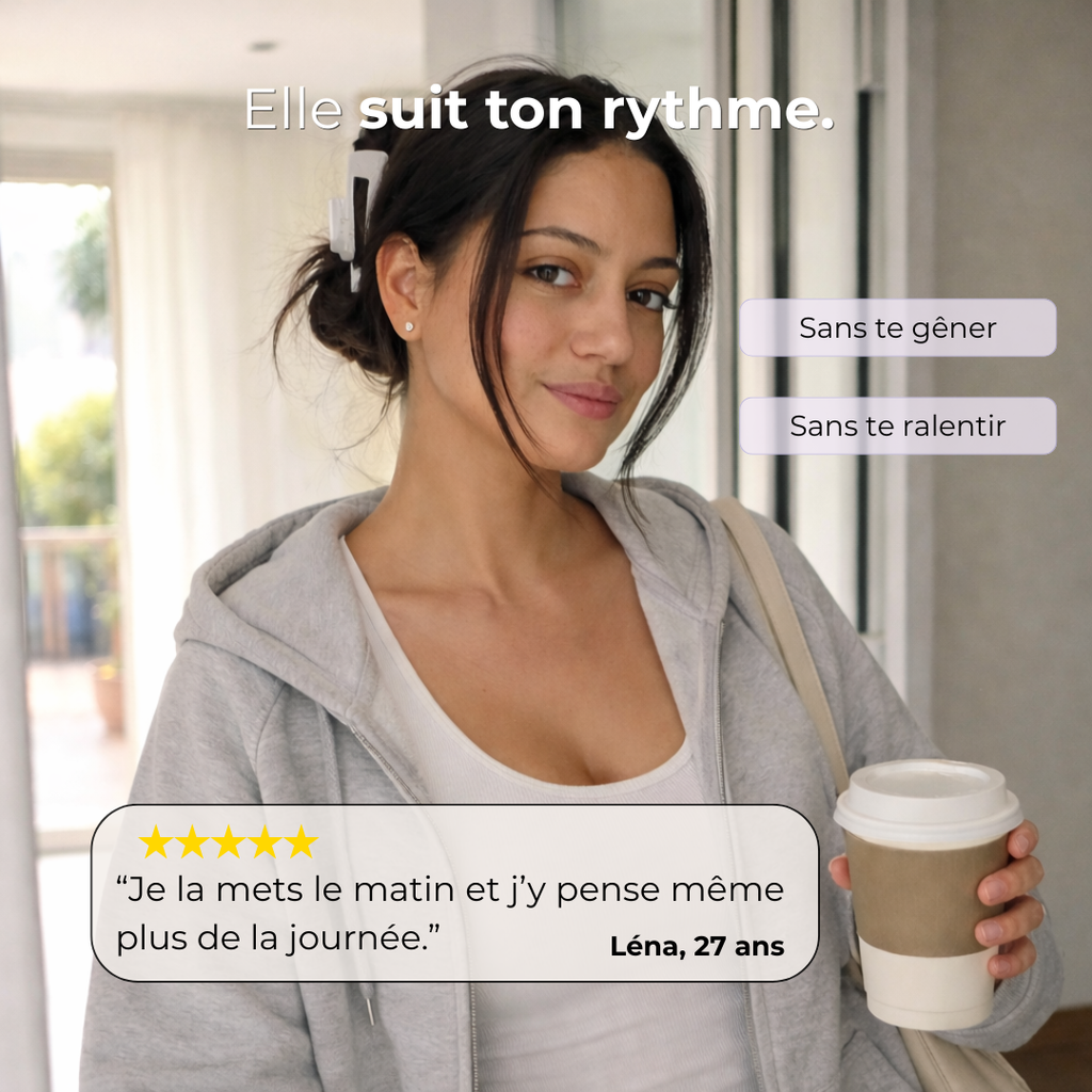 Pince flexible des girlies en mouvement