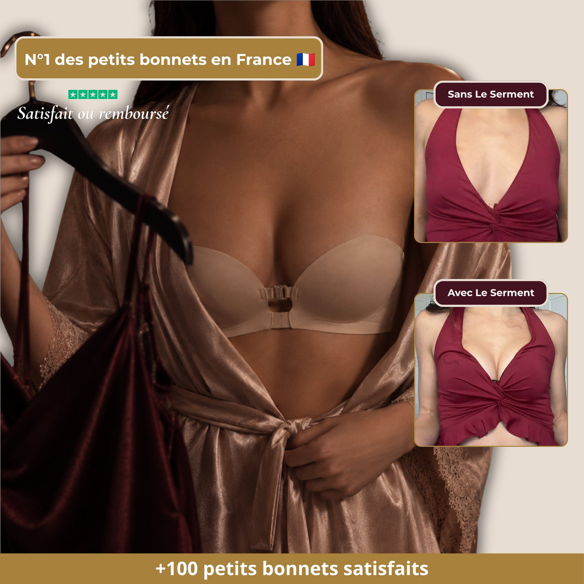 Le Serment : Push-up conçu pour les petites poitrines