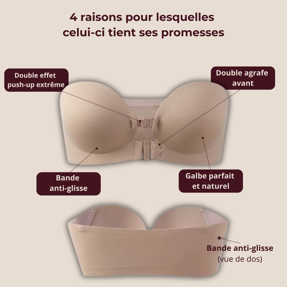Le Serment : Push-up conçu pour les petites poitrines
