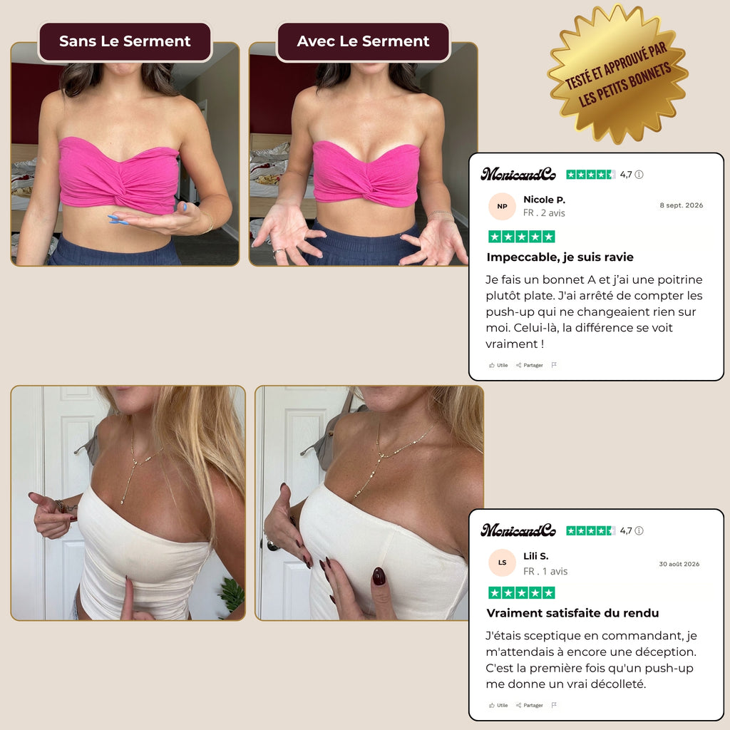 Le Serment : Push-up conçu pour les petites poitrines